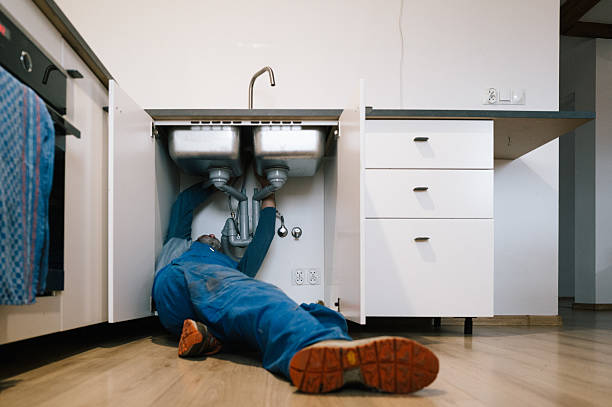 Professional Gas Line Repair technician working in Sparta, NC